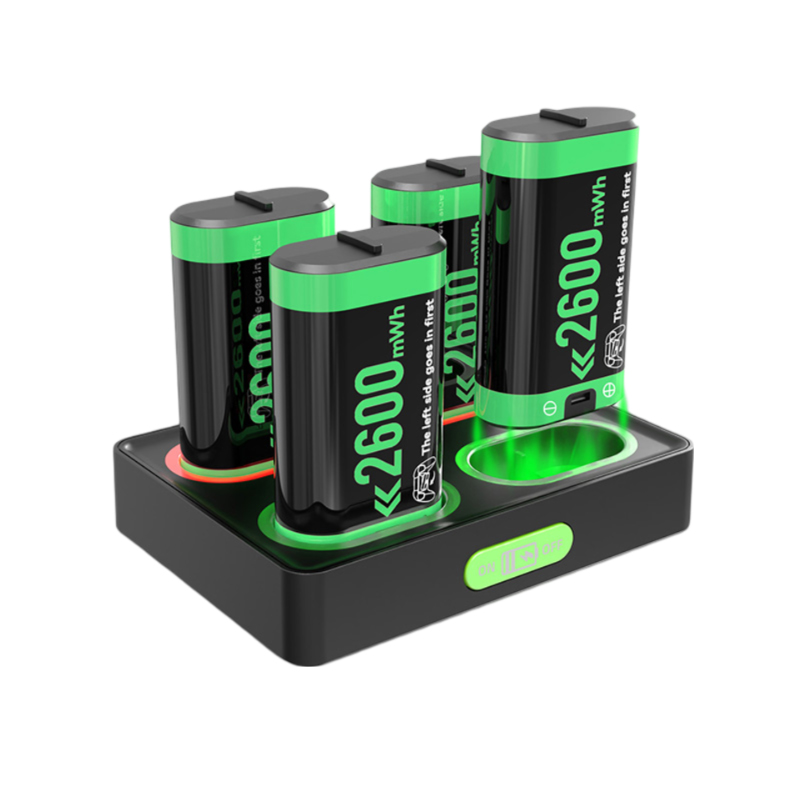 X-BOX 4 in 1 Battery Charging Stand Set