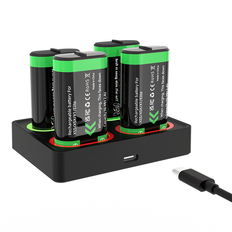 X-BOX 4 in 1 Battery Charging Stand Set