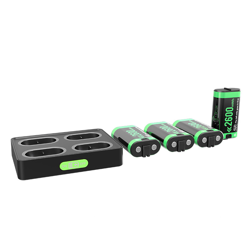 X-BOX 4 in 1 Battery Charging Stand Set