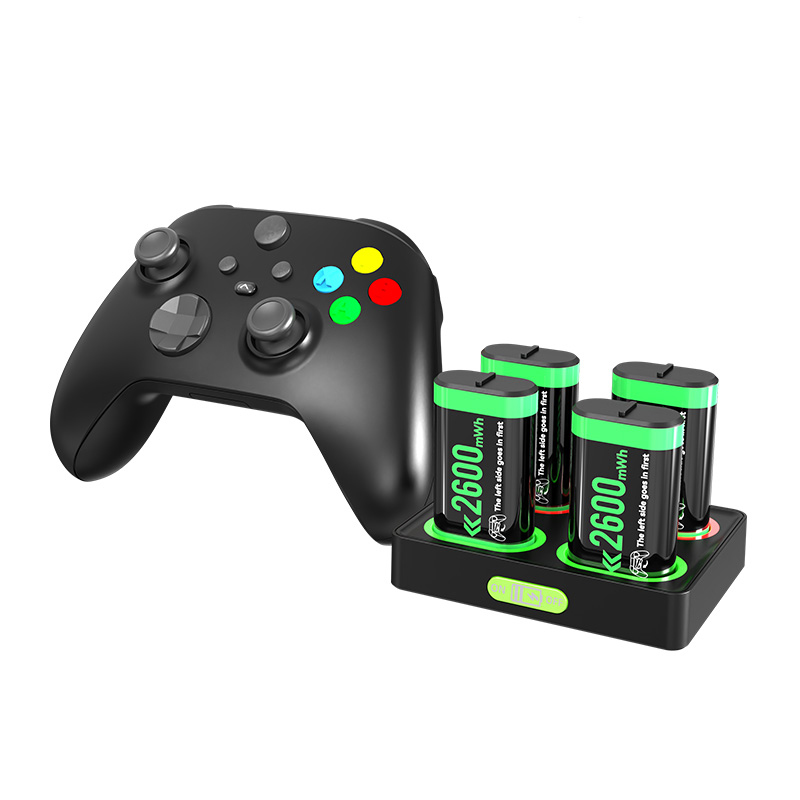 X-BOX 4 in 1 Battery Charging Stand Set