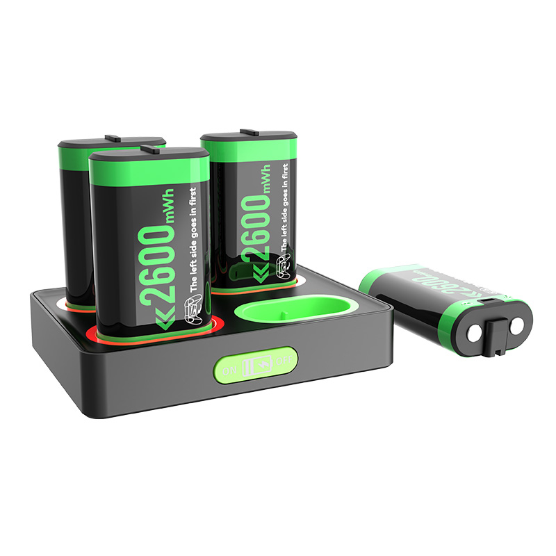 X-BOX 4 in 1 Battery Charging Stand Set